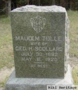 Maude M. Tolle Scollard