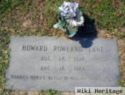 Howard Rowland Lane