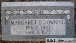 Margaret D Downing