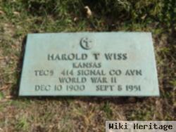 Harold T. Wiss