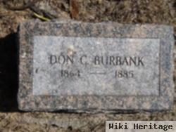 Don C Burbank