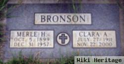 Merle H Bronson