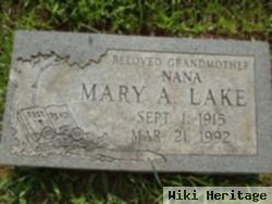 Mary A. Lake