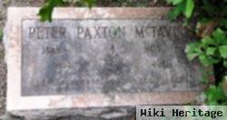 Peter Paxton Mctavish