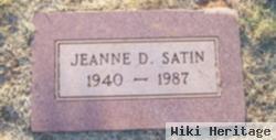 Jeanne D Satin