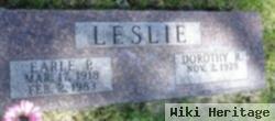 Earle P Leslie