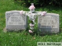 Mabel C Reider