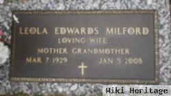 Leola Mae Edwards Milford