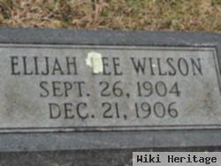 Elijah Lee Wilson