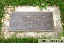 Pfc John H Petschow