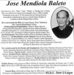 Jose Mendiola Baleto