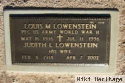 Louis M Lowenstein