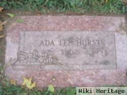 Ada Lee Tunmire Hurst