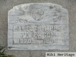 Jane Trimble Peterson