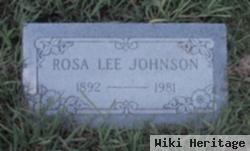 Rosa Lee Sjoberg Johnson