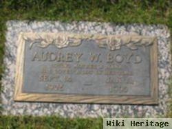 Audrey W Schwartz Boyd