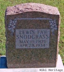 Lewis Fay Snodgrass