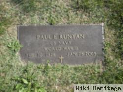 Paul E Runyan