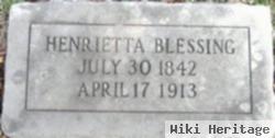 Henrietta Shoemaker Blessing