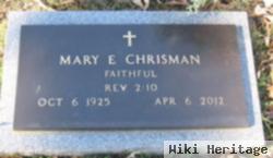 Mary E. Chrisman