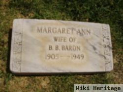 Margaret Ann Baron