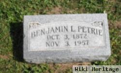 Benjamin L Petrie