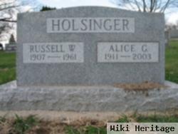 Russell W Holsinger