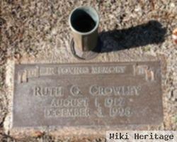 Ruth G Crowley