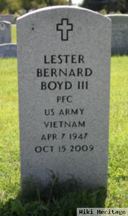 Lester Bernard Boyd, Iii