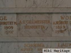 Henrietta Gillmeister