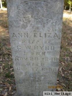 Ann Eliza Harrell Byrd