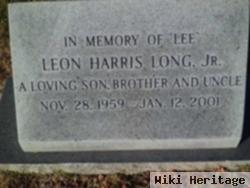 Leon Harris "lee" Long, Jr