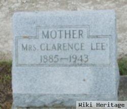 Mrs. Clarence Lee