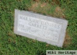 Marjorie May Daniels Garrett