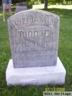 William Alfred Biddle