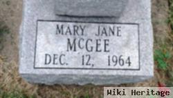 Mary Jane Mcgee