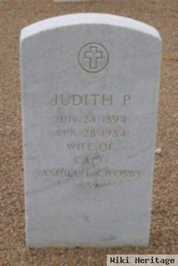 Judith P Crosby