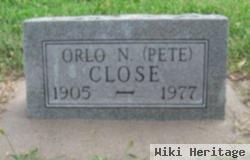 Orlo N. "pete" Close