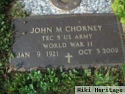 John M Chorney