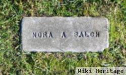 Sonora A. "nora" Horton Balch