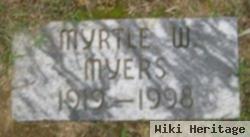 Myrtle Lillian Williams Myers