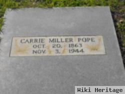 Carrie Miller Pope