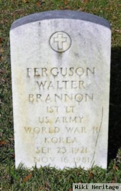 Ferguson Walter Brannon