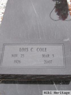 Lois Curtis Henderson Cole