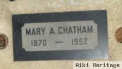 Mary A Chatham