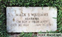 Mack S Williams