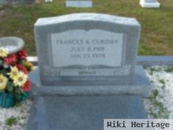 Frances K. Cundiff