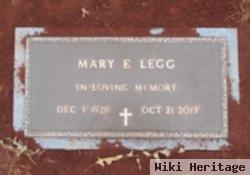 Mary Ellen Berzett Legg