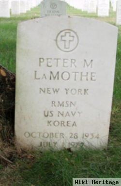 Peter M Lamothe