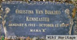 Christina Van Burkleo Kenneaster